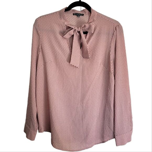 Adrianna Papell polka dot blouse - Picture 1 of 9